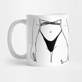Curvy girl Mug